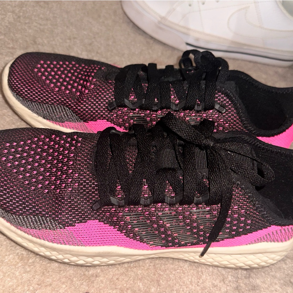 adidas Black and Pink Women's Sneakers